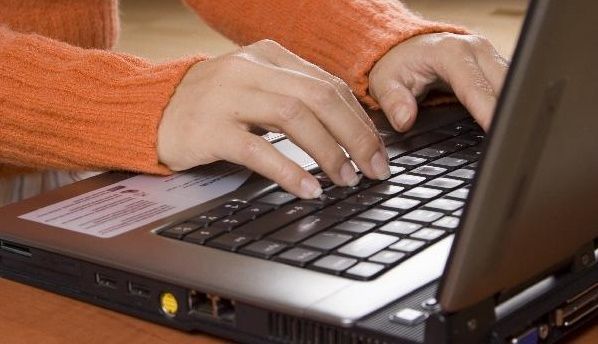 escribiendo en word