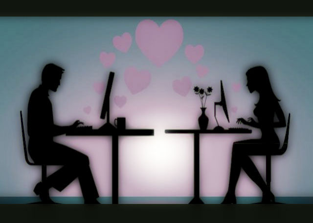 relaciones a través de una pantalla