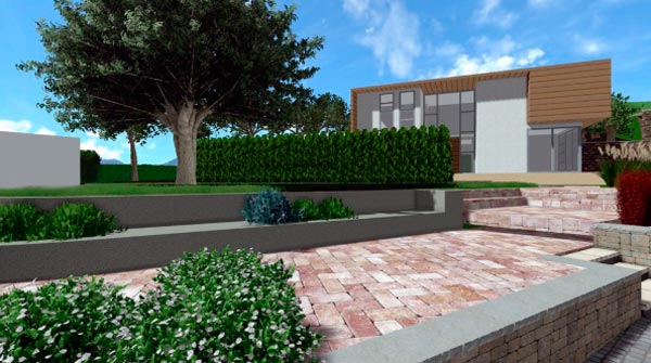 diseñar un jardín funcional