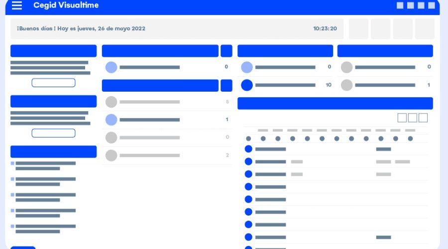 software control de horario